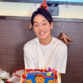 おばたのお兄さん誕生日報告「38歳かよ！もう40じゃん。しじゅーー」妻・山崎夕貴アナからサプライズ祝福