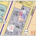 「COSMOSNET」地図情報表示イメージ