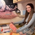 キャプション：引き出しを開けるだけで、すぐに仕事が始められる状態に（C）Tory Delury