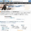 「MaDoRE Spice」サイト（画像）