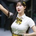 “寿引退”した元チアリーダーのキム・ハンナ、妊娠を報告！昨年9月に職場結婚、夫は応援団長