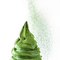【京都・東山茶寮】粉かけ宇治抹茶ソフトクリーム　イートイン651円(1個)