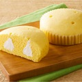 十勝産牛乳入りホイップ　レモン蒸しケーキ