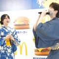 佐々木舞香、塩﨑太智【撮影：小宮山あきの】