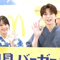佐々木舞香、塩﨑太智【撮影：小宮山あきの】