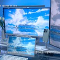 メイン・サブ・ポータブルの3画面構成。用途別に使い分けている（C）두리쓰의 이모저모_Doori