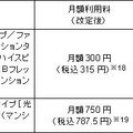 「ひかり電話ルータ（無線LANタイプ）」の月額利用料の値下げ