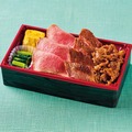 【肉のコイズミ】東武限定品・実演信州牛3点盛り御膳　