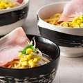 「蒜山ジャージー発酵バター」や「豚珍甘」など岡山県産の食材を使用したメニューが登場