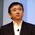 Sony Ericcsonでアジア太平洋市場を統括する石塚宏一氏。日本、台湾、韓国などでのXperia X10の好調ぶりを伝え、群雄割拠のスマートフォン市場においてXperiaは「Most entertaining smartphone」であるとアピールした