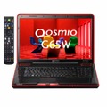 18.4型フルHD液晶のAVノート「Qosmio G65W」