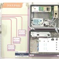 WDM技術を利用したクラスタFTTH-RFoGのミニノード。コリジョンが起きにくく、遠隔地までサブセンター無しに展開可能だという