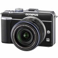 OLYMPUS PEN Lite E-PL1ブラックのレンズキット