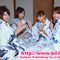 写真左から中村静香、村上友梨、鎌田奈津美、小泉麻耶（c）Gakken Publishing