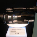 先日発表されたレンズ交換式ビデオカメラ「NEX-VG10」