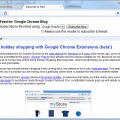 「RSS Subscription Extension」画面