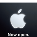 「Appleショップ」オープンの告知ロゴ