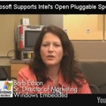 マイクロソフト担当者によるOPSへの支持表明（動画より抜粋）