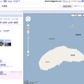 沖縄県石垣市に属する尖閣諸島。現在はGoogleマップで「釣魚島」などが並記されている