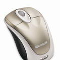 「Microsoft Wireless Notebook Optical Mouse 3000」（シャンパン ゴールド）