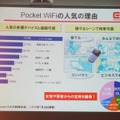 Pocket WiFiの人気の理由。さまざまなシーンで利用できる点や、接続可能なデバイスが多様な点が挙げられるという