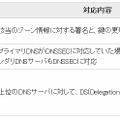 IIJのDNSSEC対応サービス
