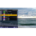 裏番組表表示のイメージ