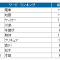 ワードランキング