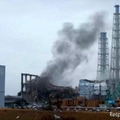 福島第一原子力発電所3号機 21日16時10分、東京電力撮影