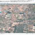 陸前高田市の様子（マピオンより）