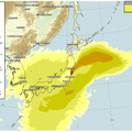 拡散予測（ドイツ気象庁）