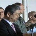 北沢防衛相、「ロナルド・レーガン」を訪問……米海軍が動画公開