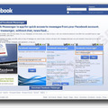 図2：”Facebook Messgenger” のダウンロードサイト 