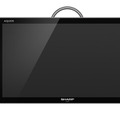 持ち運び対応のバッテリ内蔵20型液晶テレビ「フリースタイル AQUOS LC-20FEI-B」