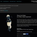 「Shaun the Sheep」サイト（画像）