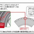 梅雨のお出かけ前にはタイヤの「溝」を確認