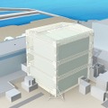 図1：福島第一原子力発電所1号機原子炉建屋カバーのイメージ