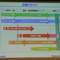 開発から提供への時期目標図