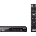 「DVR-1C/500G」（500GB）の本体とリモコン