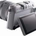 「OLYMPUS PEN Lite E-PL3」の液晶可動イメージ