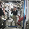 ISSのクルーを撮影する古川聡宇宙飛行士
