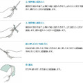 杖を動かすジェスチャーのイメージ