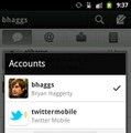 「Twitter for Android」の利用画面