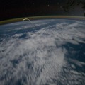 国際宇宙ステーション（ISS）から見た、アトランティス着陸時の様子（c）NASA