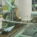 福島第一原子力発電所1・2号機主排気筒底部　非常用ガス処理系配管接合部付近