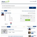 Facebookアプリ「ShareSafe」画面