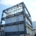 福島第一原子力発電所1号機　原子炉建屋カバー鉄骨