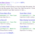 任天堂が「SuperMario.com」のドメインを獲得する  Super Marioで検索すると・・・
