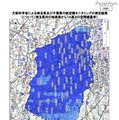 埼玉県内の地表面から1m高さの空間線量率