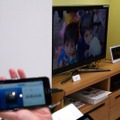 スマホ内の写真をテレビに転送表示が可能